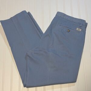 Vintage Ralph Lauren Men's Slate Blue Chinos size 34/29